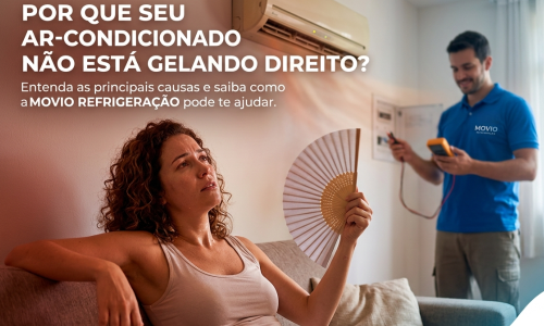 Por que seu ar-condicionado não está gelando direito? Entenda as causas e saiba o que fazer